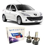 Photon Peugeot 206+ Uzun Far Ampulü H1 Mono Yeni Seri Beyaz 2009-2013