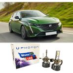 Photon Peugeot 308 Kısa Far Ampulü H7 Mono Yeni Seri Beyaz 2021+