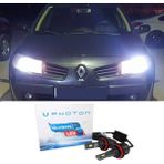 Photon Renault Megane 2 LED Xenon Sis Far Ampulü H8 Ultimate 9500 Lumens Yeni Seri Beyaz