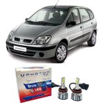 Photon Renault Scenic Uzun+Kısa Far Ampulü H4 Duo Yeni Seri Beyaz 1996-2003