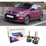Photon Renault Twingo Uzun+Kısa Far Ampulü H4 Mono Yeni Seri Beyaz 2007-2014