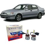 Photon Saab 9-5 LED Xenon Kısa Far Ampulü H1 Duo Yeni Seri Beyaz 1997-2001