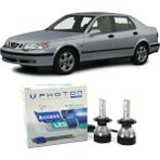 Photon Saab 9-5 LED Xenon Uzun Far Ampulü H3 Access Yeni Seri Beyaz 1997-2001 - 00-Beyaz