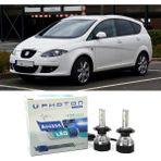 Photon Seat Altea LED Xenon Uzun Far Ampulü H1 Access Yeni Seri Beyaz 2004+ - 00-Beyaz