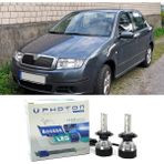Photon Skoda Fabia 1 Sis Far Ampulü H3 Access Yeni Seri Beyaz 1999-2006 - 00-Beyaz