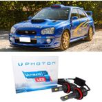 Photon Subaru Impreza LED Xenon Kısa Far Ampulü H1 Ultimate 9500 Lumens Yeni Seri Beyaz 2003-2005
