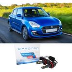 Photon Suzuki Swift 3 Uzun+Kısa Far Ampulü H4 Ultimate Yeni Seri Beyaz 2017-2020