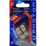 Photon T10 W5w 12v Amber 12 Led Aspırıng Serıe 2 Li Blister