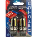 Photon T20 Uyumlu W21-5W Beyaz T20 Cift Devre Led Blister