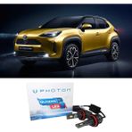 Photon Toyota Yaris Uzun+Kısa Far Ampulü H4 Ultimate Yeni Seri Beyaz 2020-2023