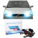 Photon Volvo V50 LED Xenon Kısa Far Ampulü H7 Ultimate 9500 Lumens Yeni Seri Beyaz 2007-2012