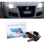 Photon Vw Golf 5 LED Xenon Kısa Far Ampulü H7 Ultimate 9500 Lumens Yeni Seri Beyaz 2005-2010