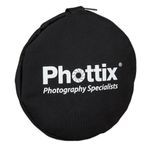 Phottix PH86497 5'i 1 arada birinci sınıf reflektör, saplı 107 cm (42 inç)