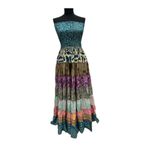 Phuti Collection HİNDİSTAN İPEĞİ STRAPLEZ ELBİSE Pembe Standart