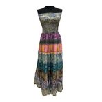 Phuti Collection HİNDİSTAN İPEĞİ STRAPLEZ ELBİSE Sarı Standart