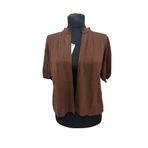 Phuti Collection MERSERİZE HIRKA Kahverengi Standart