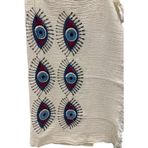 Phuti Collection Müslin Mavi Göz Baskılı Peştemal