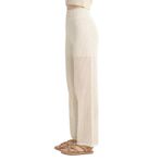 Phuti Collection TRİKO YARIM ASTARLI PANTOLON Krem 1