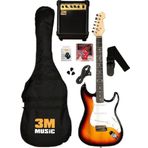 Phx Puka Elektro Gitar Sss Manyetik Full Set ( Amfi,Jack Kablo, Kılıf, Askı Kayışı, Pena Hediyeli )