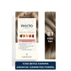 Phyto Color Amonyaksız Kalıcı 8.1 Küllü Sarı Doğal İçerikli Bitkisel Saç Boyası