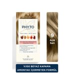 Phyto Color Bitkisel Amonyaksız Kalıcı 9 Açık Sarı Doğal İçerikli Bitkisel Saç Boyası