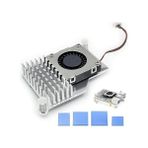 Pi 5 Aktif Soğutucu – 30MM 5000 Rpm Sessiz Fan, 5V Gpıo, Metal Gövde, Termal Throttling’i Önler (Pi 5/4/3b+/3b Uyumlu)