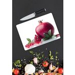 Pi dekorasyon (pi4716) Nar Cam Kesme Tablası 30 x 45