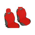 Pi İthalat Kolay Takılabilen Oto Atlet Koltuk Kılıfı 2 Li Set (Kırmızı)