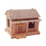 Pi İthalat Mor Ev 3D Ahşap Puzzle