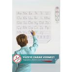 Pi Papers Anetil - Ilk Okuma Yazma Eğitimi, Harfli Elakin, Yüzeye Zarar Vermeyen Akıllı Kağıt Yazı Tahtası