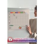 Pi Papers Haftalık Yemek Menüsü Planlayıcı Yapışkansız Tutunan Statik, Yeri Değiştirilebilir Akıllı Kağıt