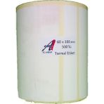 PİA Etiket 60 x 100 mm 24.000 Adet Termal Barkod Etiketi 500 Sarımlı 48 Rulo