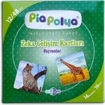 Pia Polya Zeka Gelişim Kartları | 16 Adet | Mukavva