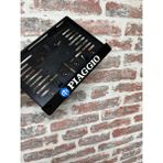 Piaggıo Pleksi Motor Plakalığı - 0 - Siyah