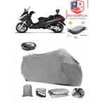 Piaggio X8 200 Branda Gri Arka Çanta Uyumlu(Topcase) Motosiket Brandası Motor Örtüsü Çadır Su Geçirmez Motosiklet Kılıfı Motor Brandası,lastikli,taşıma Torbalı