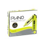 Piano Fosforlu Kalem Sarı 10'lu