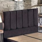 Piano Lite 120 cm Siyah Kumaş Tek Kişilik Yatak Başlığı