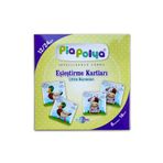 piapolya Çiftlik Hayvanları Eşleştirme Kartları | 8 Çift | 16 Adet |mukavva