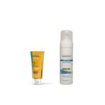 Piar Genesis Ton Eşitleyici Renkli Yüz Güneş Kremi 40 ml+Yüz Temizleme Köpüğü 150 ml