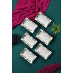 Piatti Naturali 6’lı Çerezlik Bahar Desen Handmade Sunumluk Reçellik Sosluk Kahvaltılık Çerez Ikram Seti