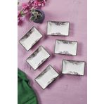 Piatti Naturali 6’lı Çerezlik Lavanta Desen Handmade Sunumluk Reçellik Sosluk Kahvaltılık Çerez Ikram Seti