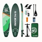 Pic Board Green Horizon Sup Paddle Board 335x86x15 cm 3 Salmalı Ultra Dengeli - Full Set