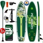 Pic Board Sup 350X89X15CM Stand Up Paddle Board Full Set Sörf Tahtası - Yeşil
