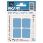 Picador 4802 Vhb Çift Taraflı Köpük Montaj Bandi Kare (4 Parça) Mavi Kc-006