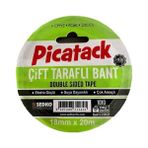 Picador Çift Taraflı Bant 18 mm x 20 M KZ023 Picatack