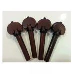 Picaldi 1231-H Kalp Model Rosewood Keman Kulak Seti | Estetik Kalp Tasarımı Ve Gül Ağacı Dokusu İle Kemanınıza Değer Katan Görünüm