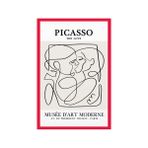 Picasso The Love – Romantik Sanat Temalı Dekoratif Hediye Not Kartı ve Kartpostal | 10×15 cm