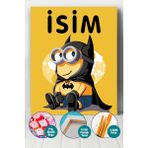 Picasso World Hobby Art Isme Özel Batman Minyon Sayılarla Boyama Seti - Tuval Boyutu - 40x50 cm