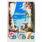 Picasso World Hobby Art Yaza Merhaba Sayılarla Boyama Seti - Tuval Boyutu - 50x70 cm