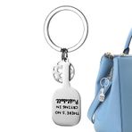 Pickleball Charm, Benzersiz Anahtarlık - Pickleball Raket Kolye,İlham Verici Spor Anahtarlık, Oyuncular Takımı için Benzersiz Çanta Charm Pickleball Takı